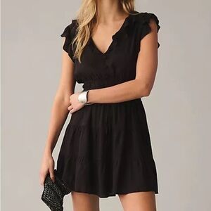 NWTO Anthropology, little black dress, size small